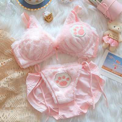 Cute cat plush underwear   HA1292