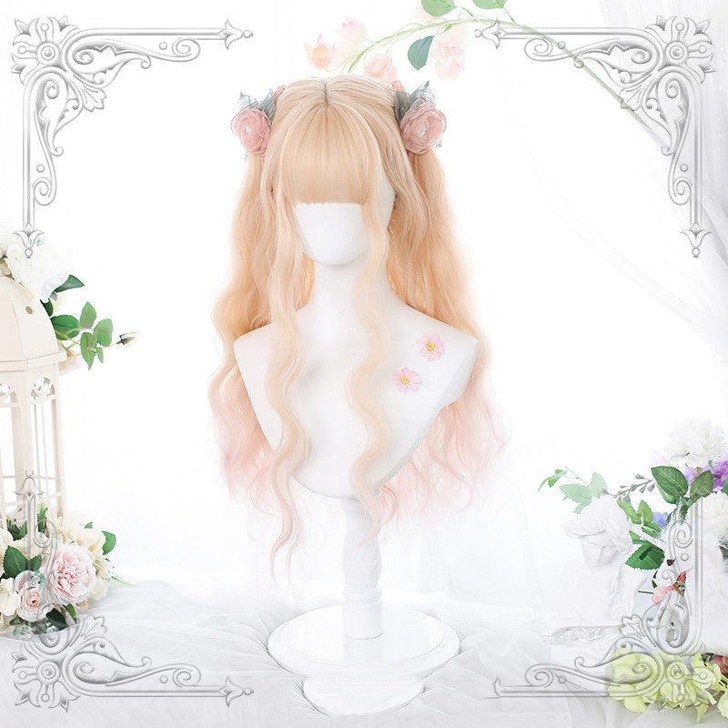 Lolita "Xiahe · Chunmu" natural water ripple curly hair   HA1087