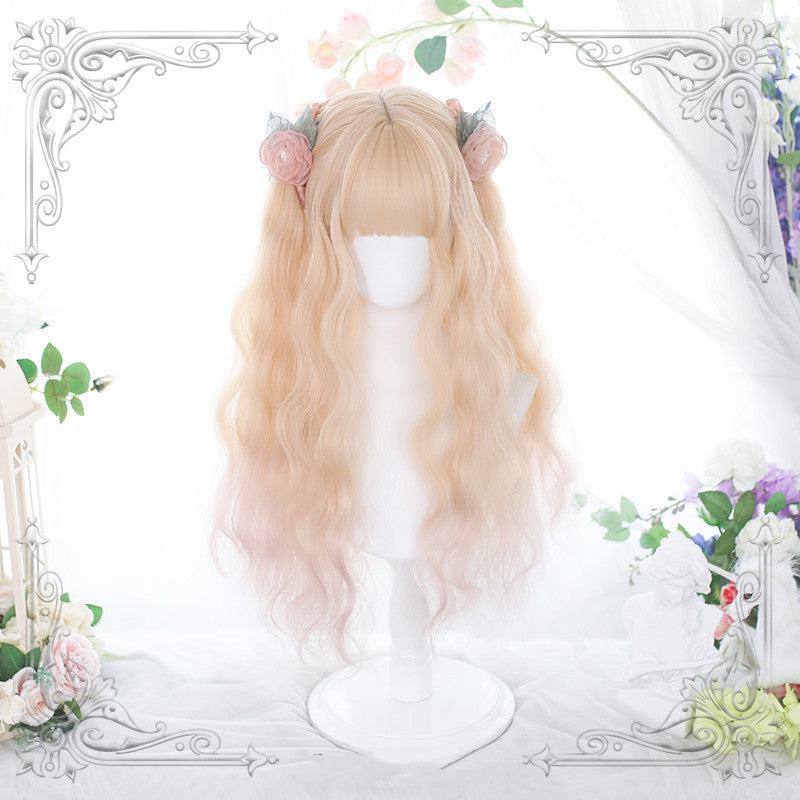 Lolita "Xiahe · Chunmu" natural water ripple curly hair   HA1087