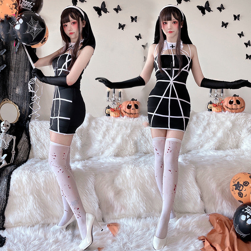 Halloween Nun Costume HA1044