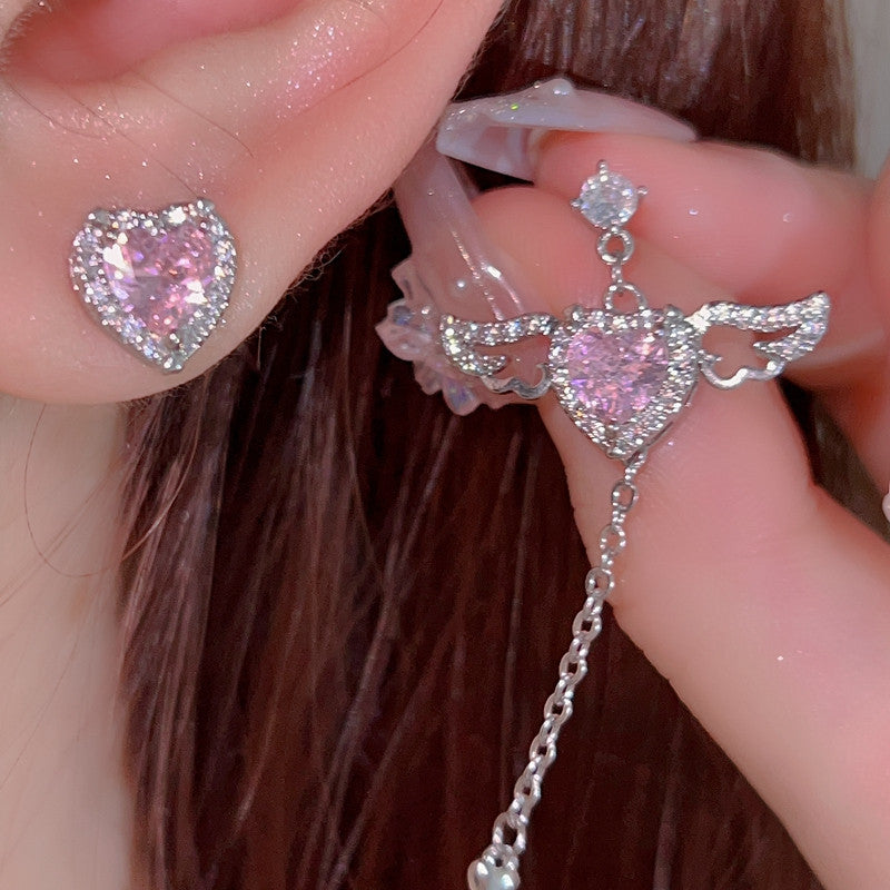 Love Wings Tassel Necklace HA1225