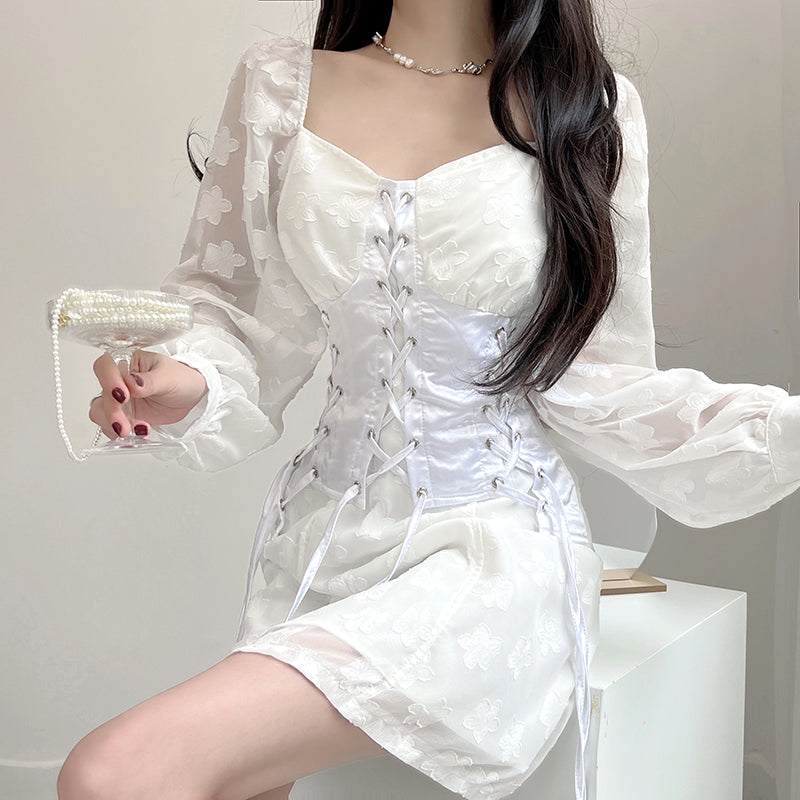 Belted Tunic Dress HA1000