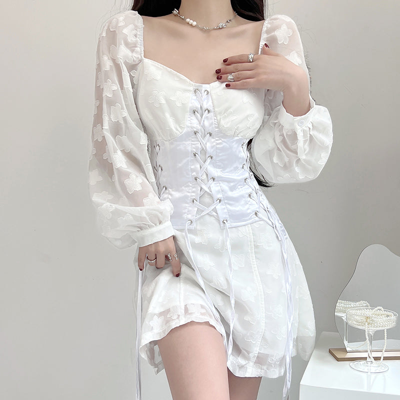 Belted Tunic Dress HA1000