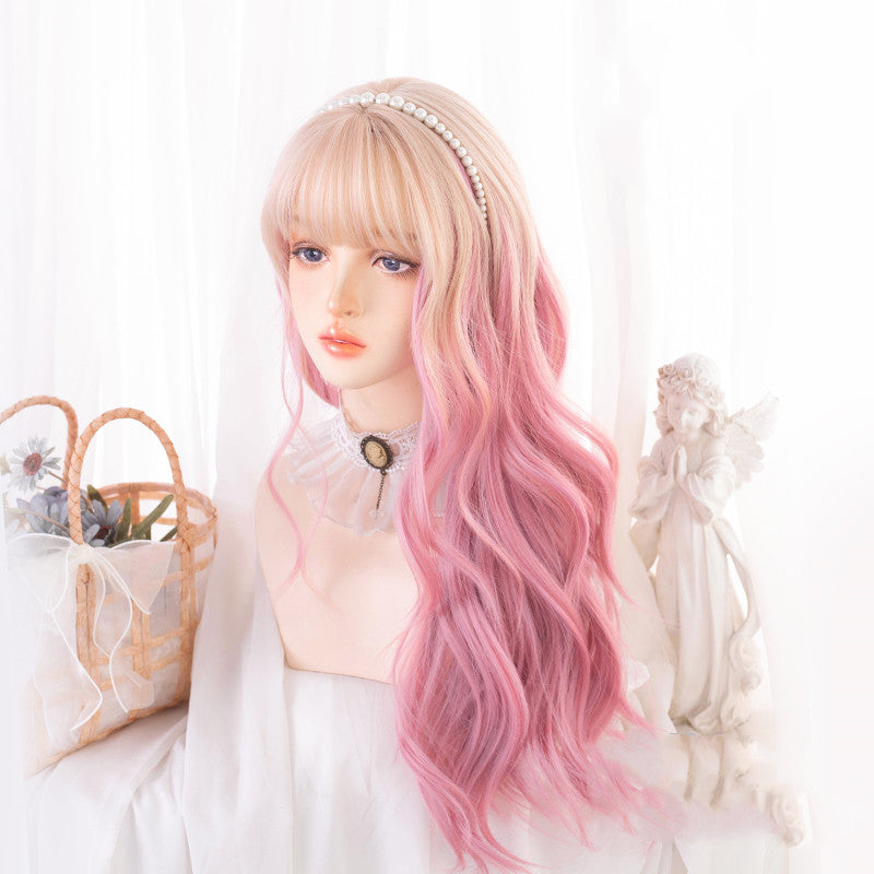 Lolita gradient long curly hair   HA0388
