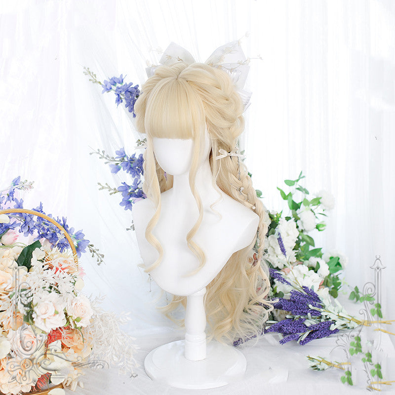 Natural gentle curly hair   HA1171