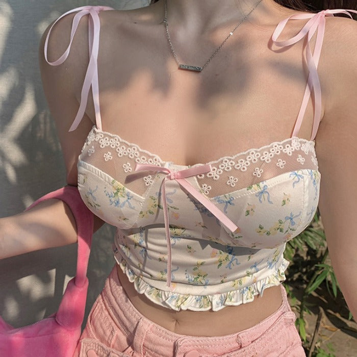 Bow Sweet Cool Spice Camisole  HA0800