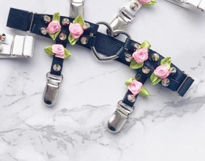 Punk Studded Garter Leg Rings HA2190