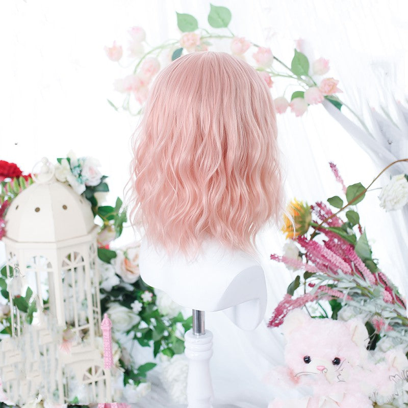 Cute irregular curly short curly hair  HA1329