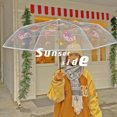 Cute transparent umbrella HA0632