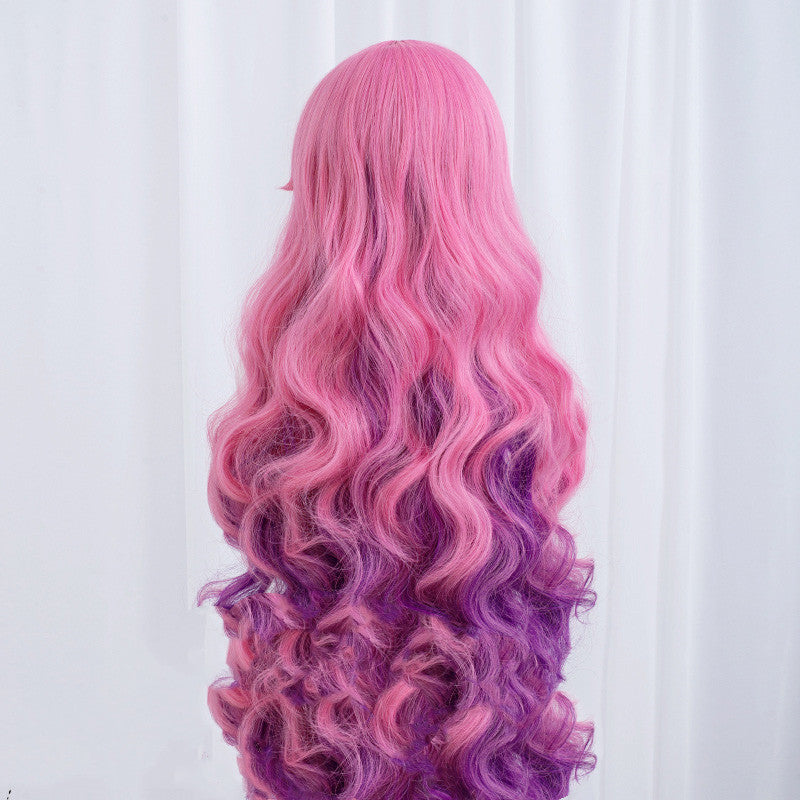 Soul lotus cos wig gradient curly hair HA0715