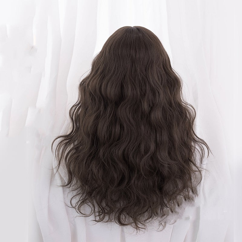 Long curly hair wig   HA1236