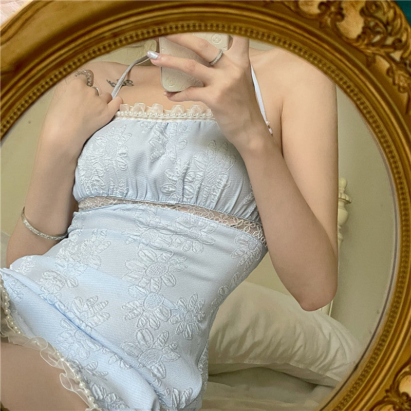 Halter Neck Charming Fairy Dress HA0506