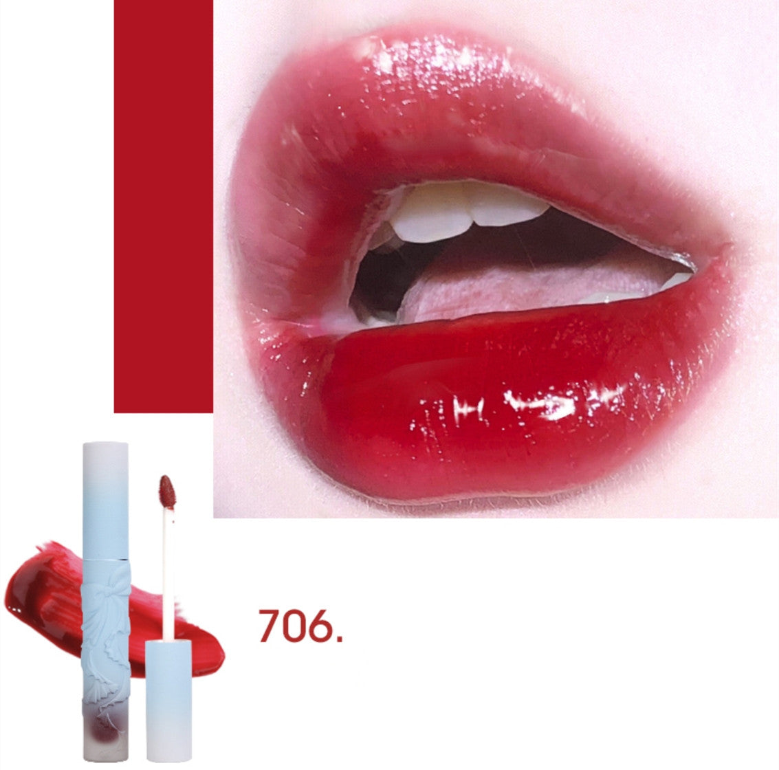 Butterfly Mirror Lip Glaze  HA0106