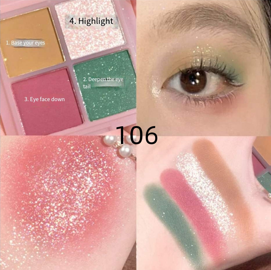 4 color eye shadow HA0219