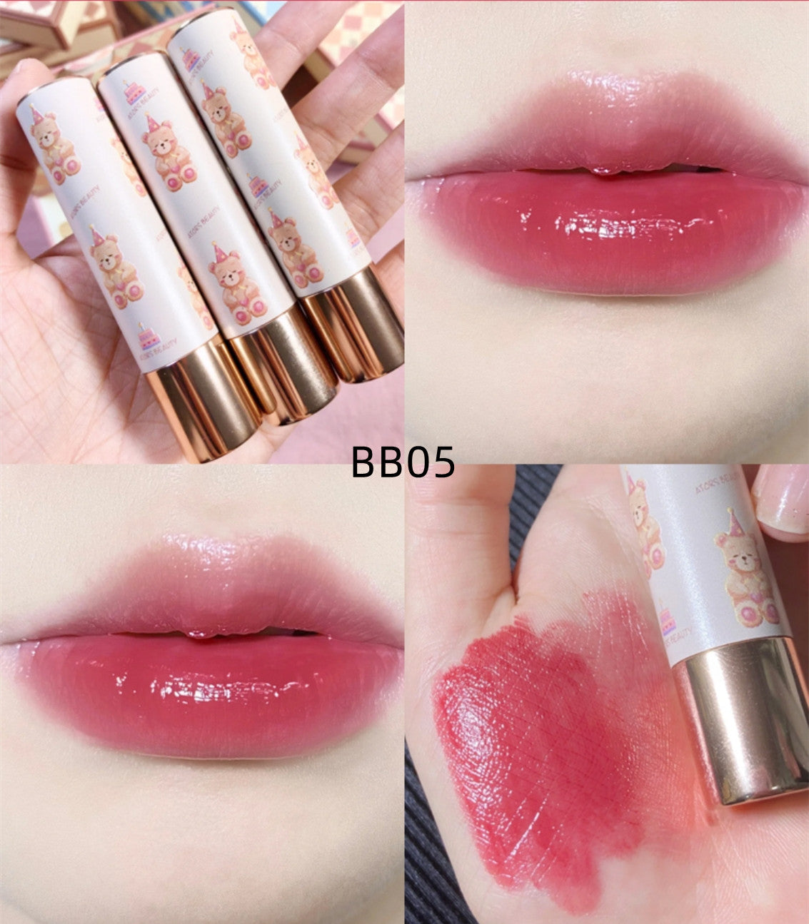 Bear lipstick lip glaze  HA0434