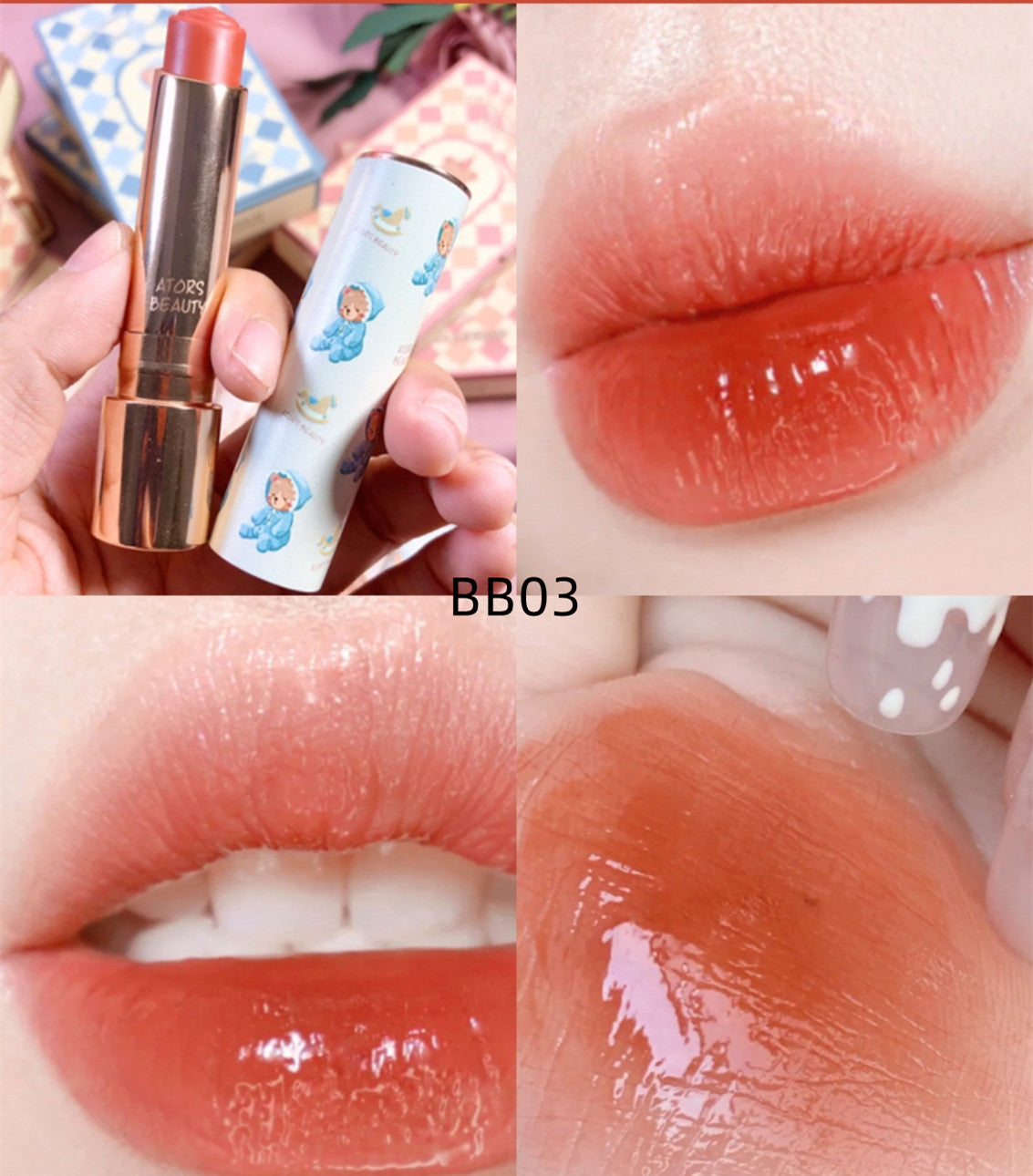 Bear lipstick lip glaze  HA0434