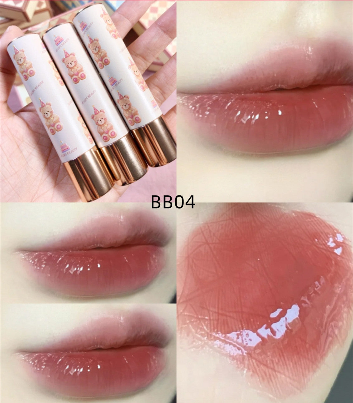 Bear lipstick lip glaze  HA0434