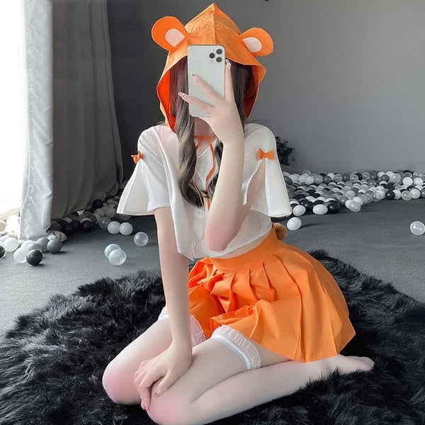 Charm hot uniform pajamas temptation HA1095