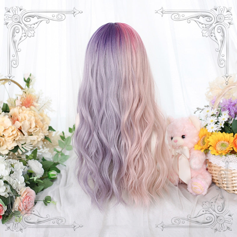 Japanese gradient big wavy curly hair HA0458