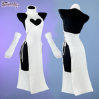 Plus Size Heart-Shaped Cheongsam KO59