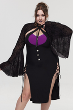 Pre-Sale Gothic Lace Spider Lingerie Set (2-Piece) HK003