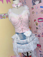 Lace Pearl Camisole HA2538