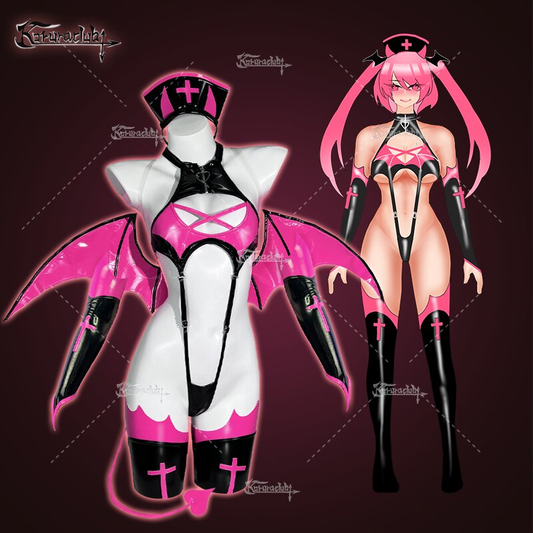 KORURACLUB-Cosplay Love-heart succubus Lingerie HA2890