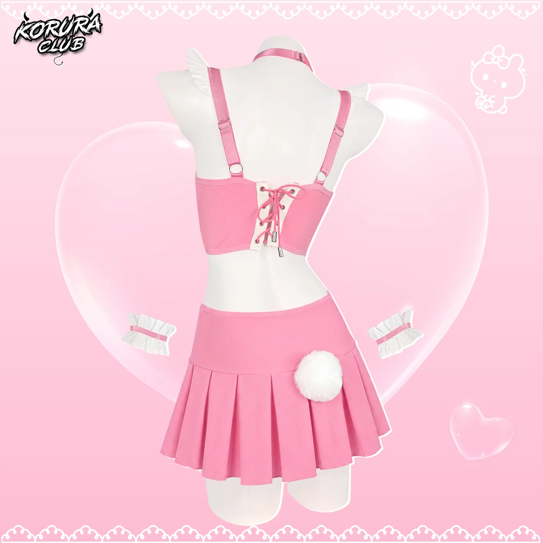 Pre-sale Cosplay Pink Bunny Set KO179