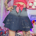 Cute cat top + skirt HA2252