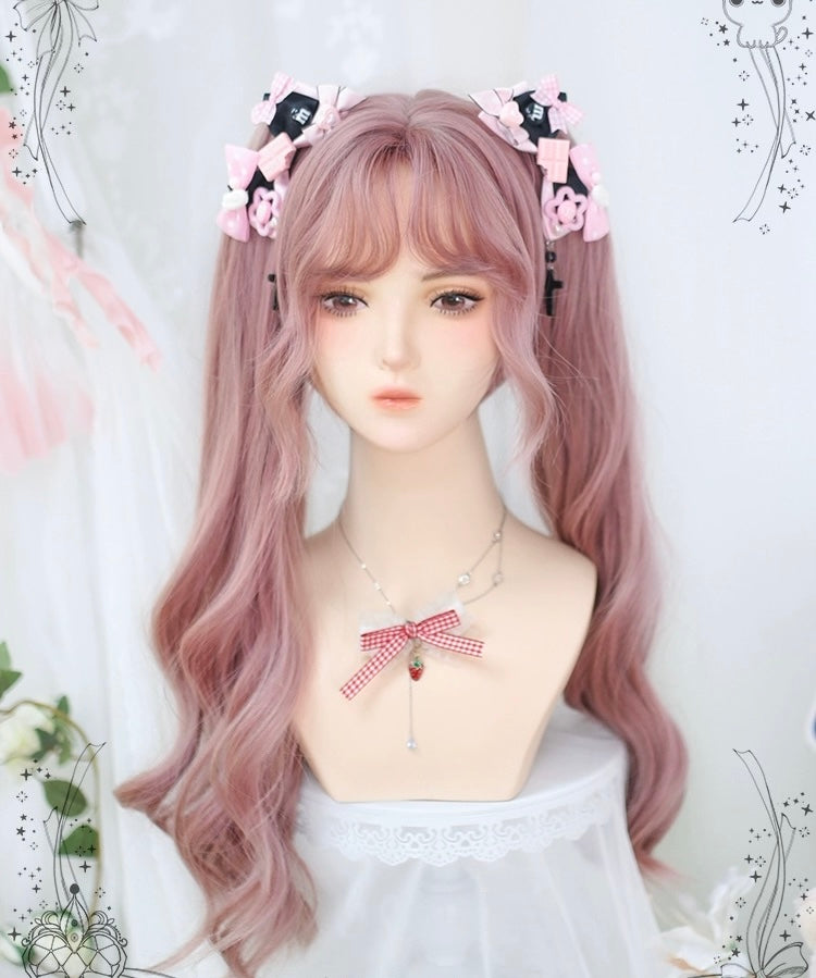 Cute double ponytail simulation wig HA2533