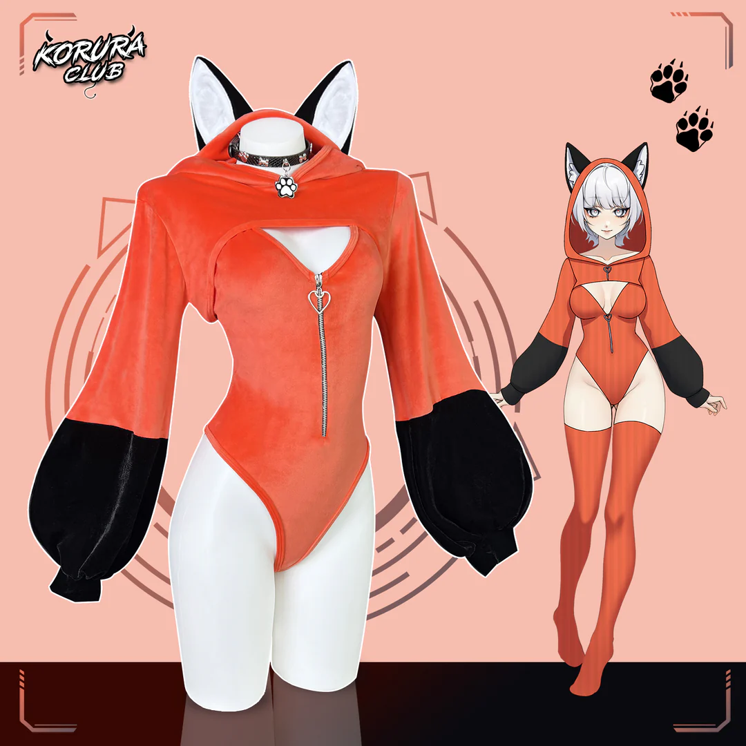 KORURACKUB-CUTE FOX BODYSUIT SR22