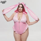 Pre-sale Cosplay Leopard Print Bunny Lingerie KO141
