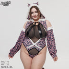 Pre-sale Snow Leopard Cosplay Bodysuit KO149