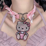 Cute love bow collar HA2552