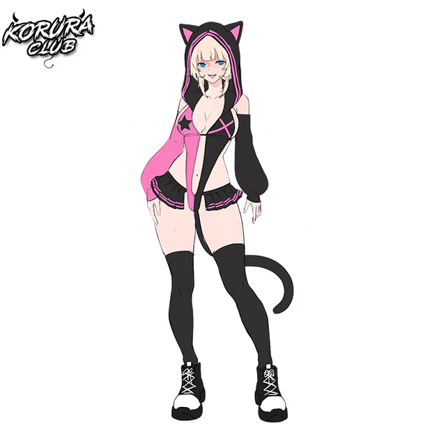 Pre-sale Star Cat Cosplay Bodysuit KO150