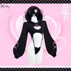 KORURACKUB-HEART HOLLOW BODYSUIT SR16