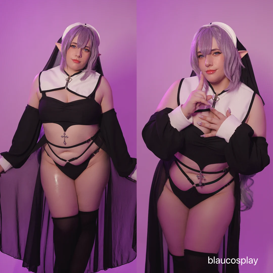 Pre-sale Mesh Nun Costume KO153