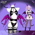 Pre-Order Purple Succubus Costume KO133