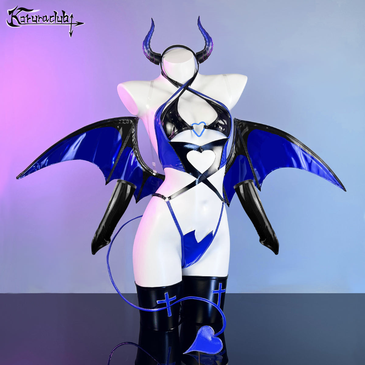 Cosplay Devil of Lust Succubus Lingerie  HA2904 (6-Piece Set) – Version 2