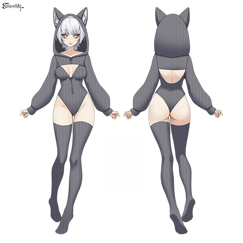 KORURACKUB-CUTE FOX BODYSUIT SR22