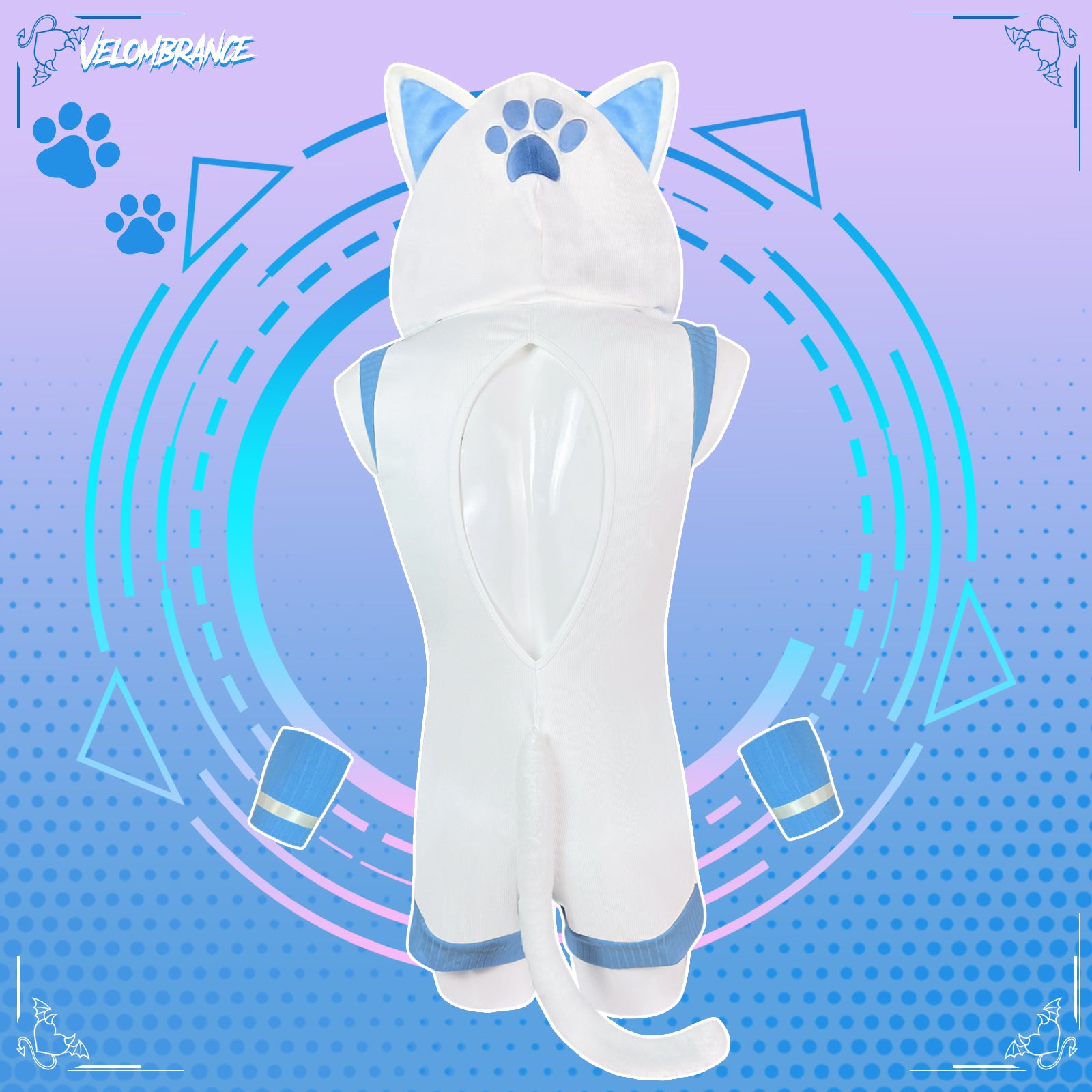 Pre-sale Cat Bodysuit (3-Piece Set）AS43