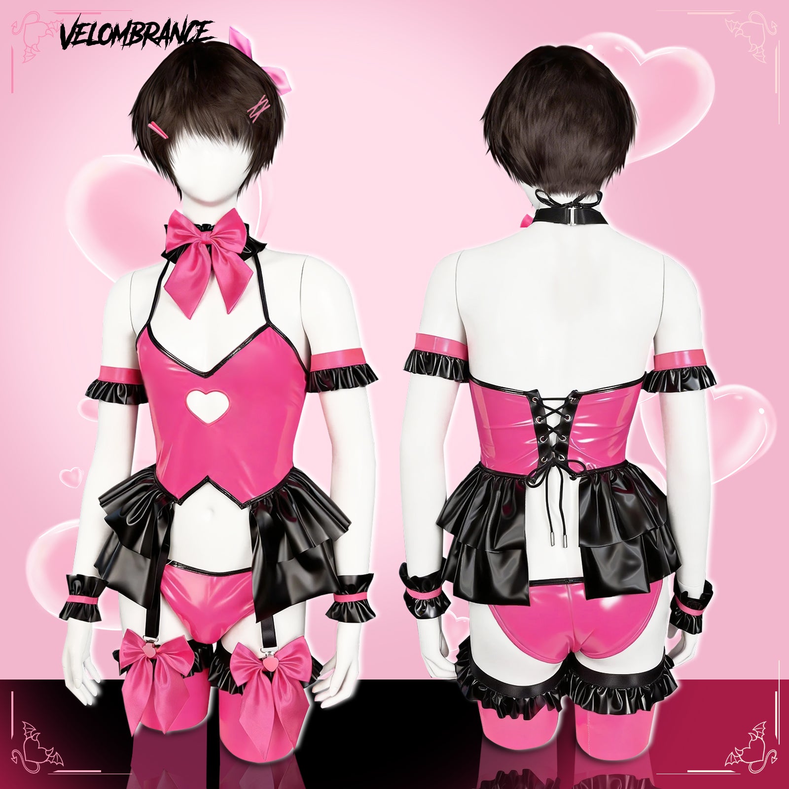 Cos Pink Heart Set (6-Piece Set) AS35