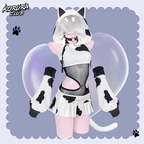 Pre-Sale Cosplay Cow Print Set KO154