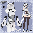 Pre-Sale Cosplay Cow Print Set KO154