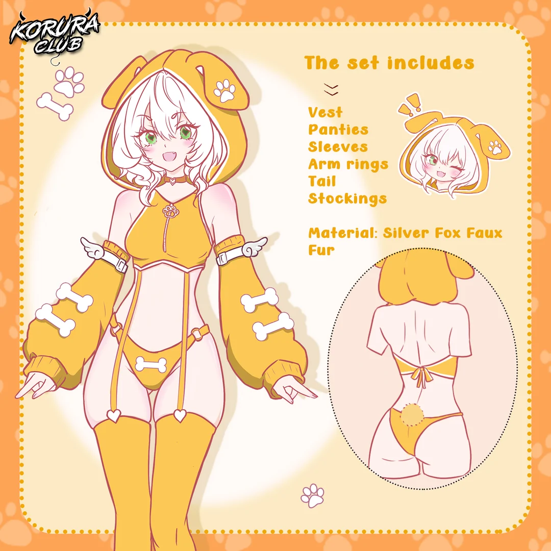 Pre-sale Cosplay Puppy Set KO176