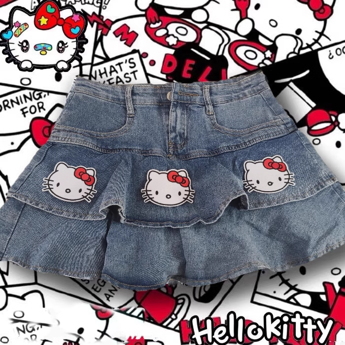 Cute cartoon denim suit HA2276