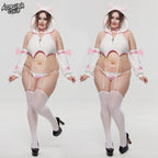 Pre-sale Cat Cosplay Lingerie Vest Set KO156