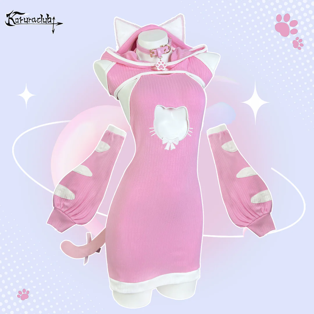 KORURACLUB-PRE-SALE Cosplay Cute Tabby Cat Costume HA2950