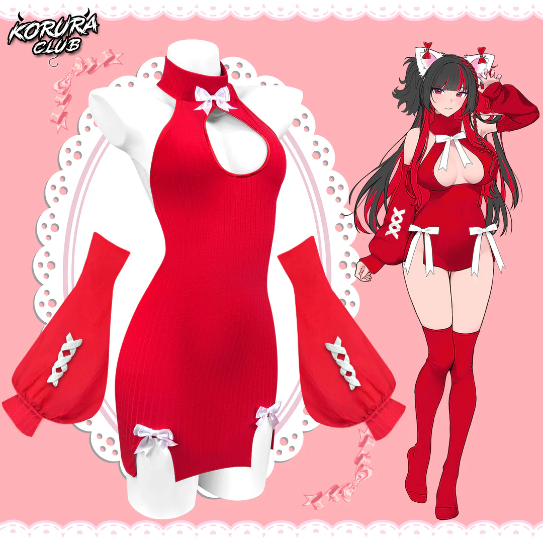 Christmas Bow sweater KO130 （3-Piece Set）