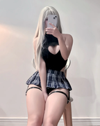 KORURACLUB-Cute Heart Bodysuit KO102
